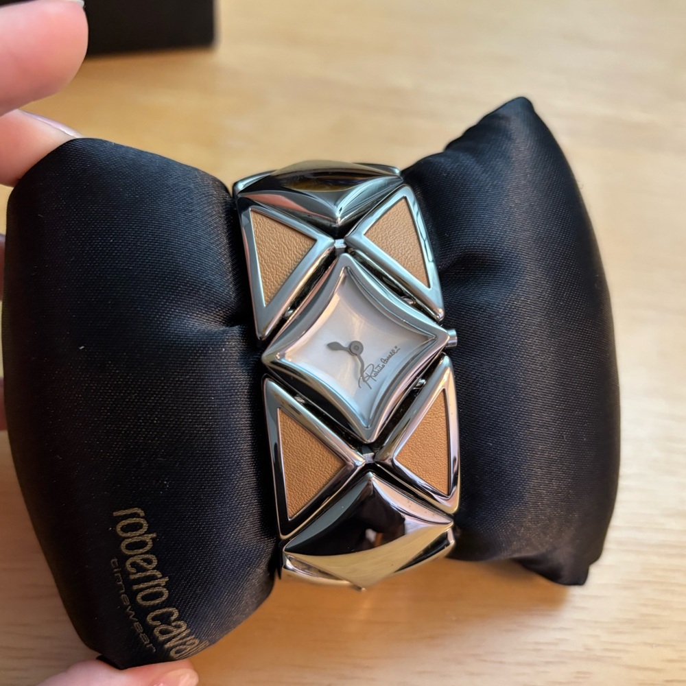 Roberto Cavalli Cuff Watch